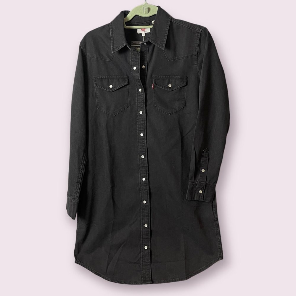 Levi's Women's - Ultimate Western Dress - Black - Medium